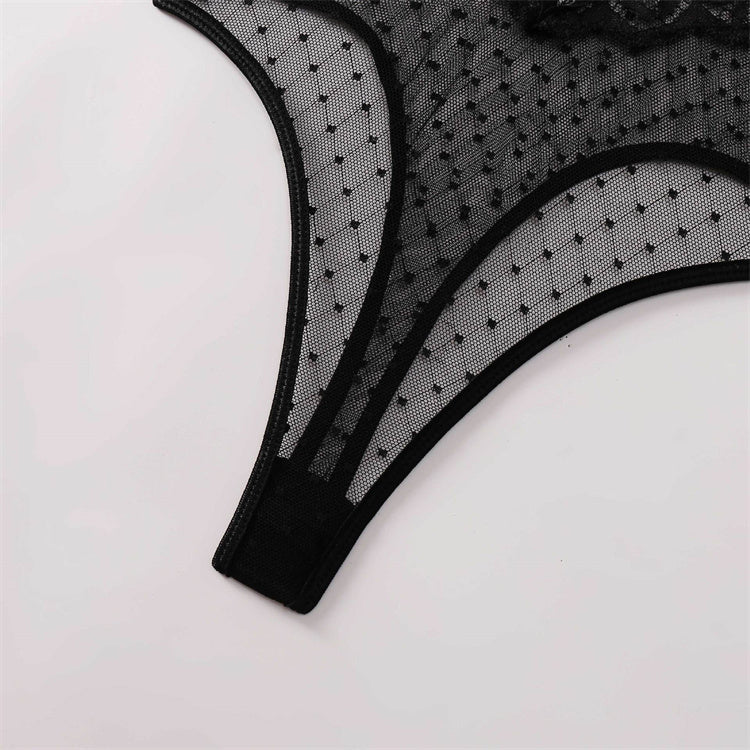 Thalia | Mesh lace bodysuit