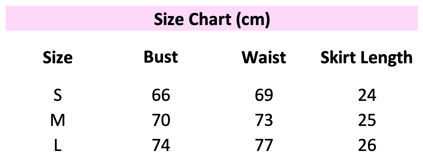 Aurora | Skirt lingerie set