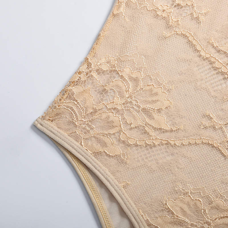 Artemis | Lace mesh teddy bodysuit